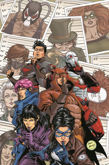 SECRET SIX #1 (OF 6) CVR B BRAD WALKER CARD STOCK VAR - Release Date: 3/5/25