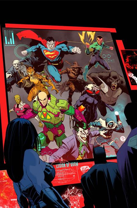JUSTICE LEAGUE UNLIMITED #4 CVR G INC 1:50 GAVIN GUIDRY CARD STOCK VAR - Release Date: 2/26/2025