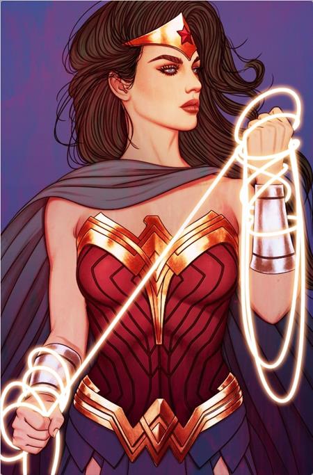 JUSTICE LEAGUE UNLIMITED #5 CVR E JENNY FRISON INTERNATIONAL WOMENS DAY WONDER WOMAN CARD STOCK VAR - Release Date: 3/26/25