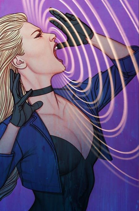 BIRDS OF PREY #19 CVR D JENNY FRISON INTERNATIONAL WOMENS DAY BLACK CANARY CARD STOCK VAR - Release Date: 3/5/25