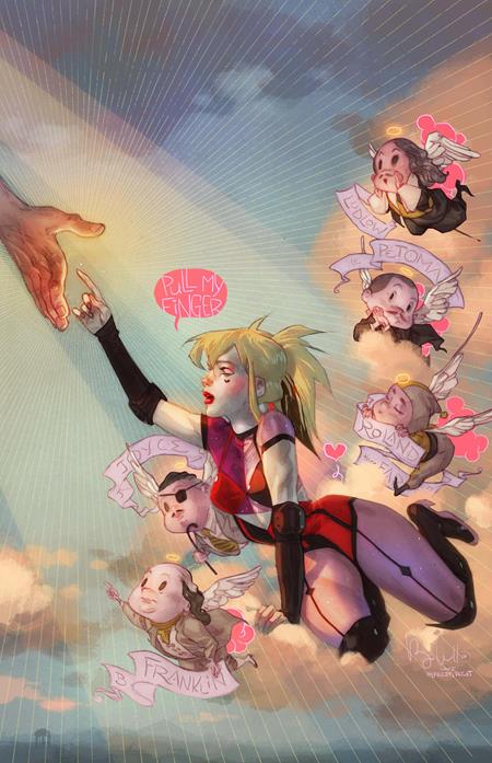 HARLEY QUINN FARTACULAR SILENT BUTT DEADLY #1 (ONE SHOT) CVR C BEN CALDWELL CARD STOCK VAR - Release Date: 3/26/25