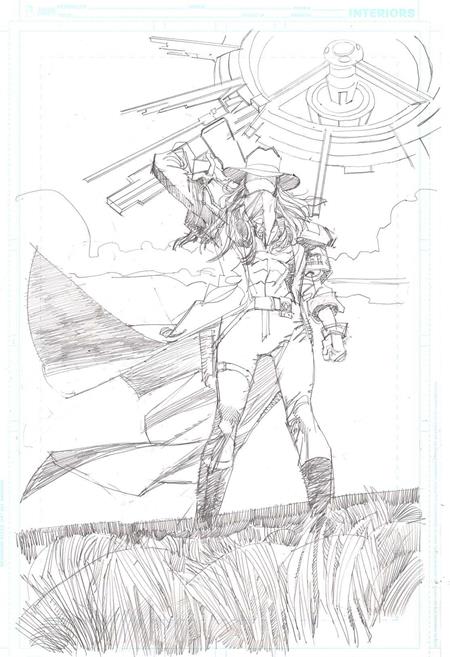 QUESTION ALL ALONG THE WATCHTOWER #5 (OF 6) CVR C DENYS COWAN CARD STOCK VAR - Release Date: 3/19/25