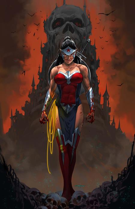 DC VS VAMPIRES WORLD WAR V #7 (OF 12) CVR B SANTA FUNG CARD STOCK VAR - Release Date: 3/12/25