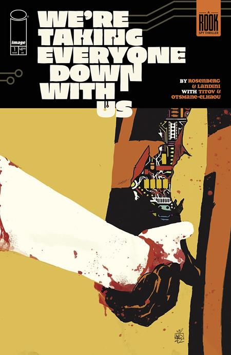 WERE TAKING EVERYONE DOWN WITH US #1 (OF 6) CVR A STEFANO LANDINI (MR) - Release Date: 3/26/25