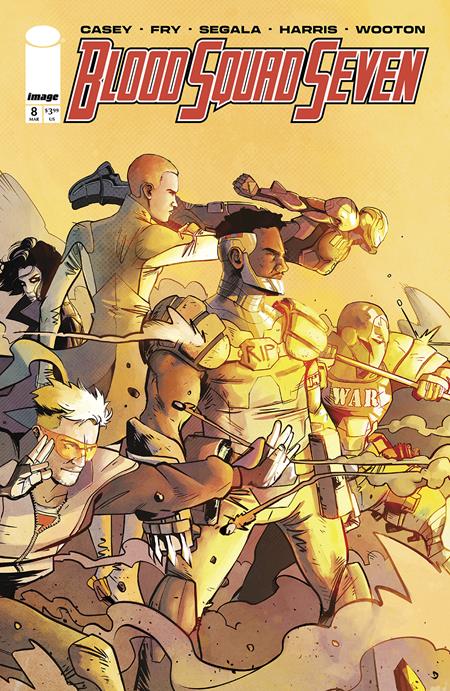 BLOOD SQUAD SEVEN #8 CVR B SEBASTIAN PIRIZ VAR (MR) - Release Date: 3/26/25