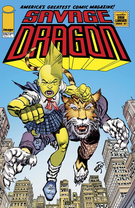 SAVAGE DRAGON #276 CVR A ERIK LARSEN (MR) - Release Date: 3/5/25