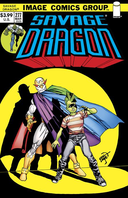 SAVAGE DRAGON #277 CVR B ERIK LARSEN 70S TRADE DRESS VAR (MR) - Release Date: 3/19/25