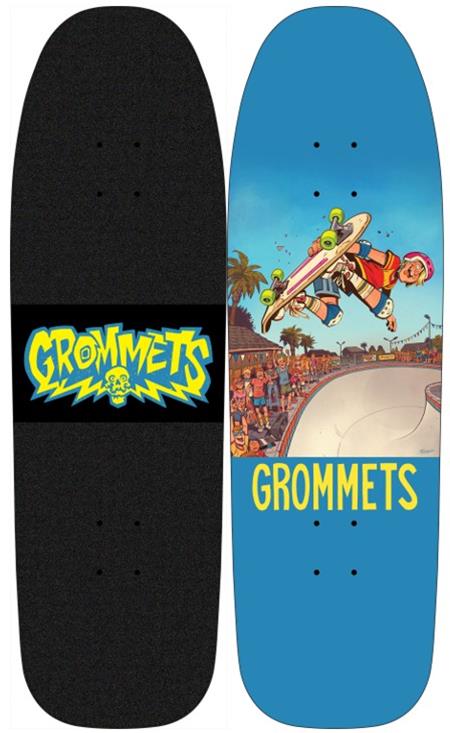 GROMMETS SKATEBOARD DECK CVR C BRETT PARSON VAR (NET) Allocations May Occur - Release Date: 3/12/25