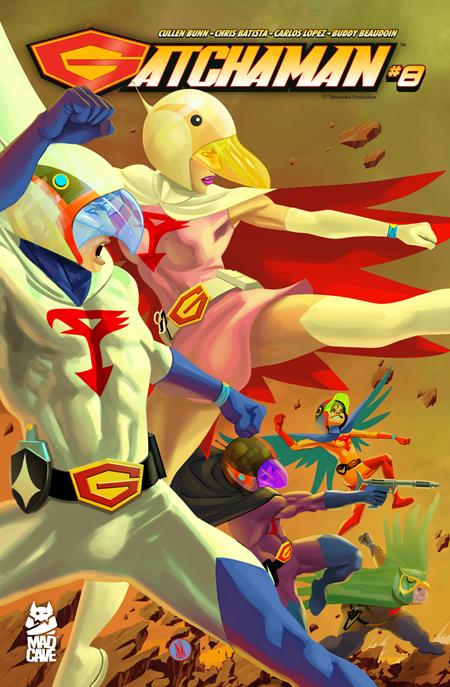 GATCHAMAN #8 CVR A INAKI MIRANDA - Release Date: 3/26/25