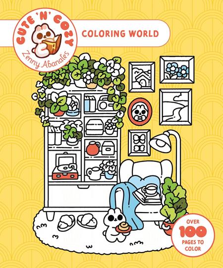CUTE N COZY COLORING THERAPY TP ISBN: 9781837761159 - FOC DATE: 2/9/26 - Release Date: 3/25/26