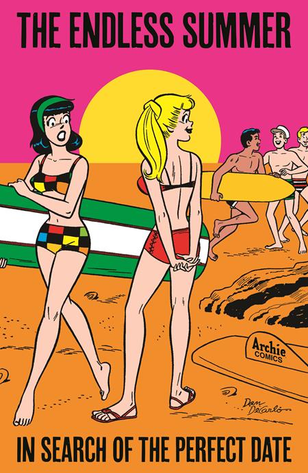 BETTY AND ME #1 (ONE SHOT) FACSIMILE EDITION CVR B ENDLESS SUMMER DAN DECARLO VAR ISBN: 76281623863200121 - FOC DATE: 2/9/26 - Release Date: 3/4/26