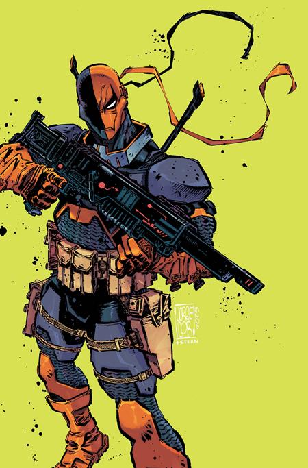 DEATHSTROKE THE TERMINATOR #1 CVR D JORGE CORONA NEXT LEVEL CARD STOCK VAR ISBN: 76194139721400141 - FOC DATE: 2/23/26 - Release Date: 3/18/26
