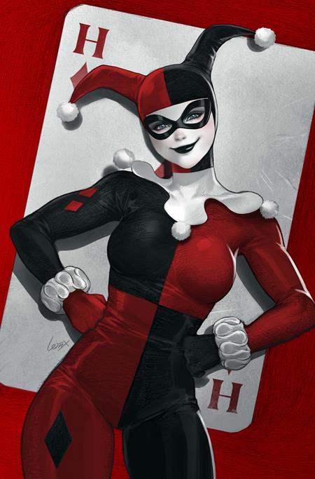 HARLEY QUINN #60 CVR E LESLEY LEIRIX LI WOMENS HISTORY MONTH CARD STOCK VAR ISBN: 76194137281506051 - FOC DATE: 3/2/26 - Release Date: 3/25/26
