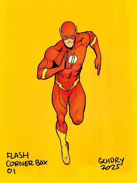 FLASH #31 CVR E GAVIN GUIDRY CORNER BOX SPOT FOIL VAR ISBN: 76194138164003151 - FOC DATE: 3/2/26 - Release Date: 3/25/26