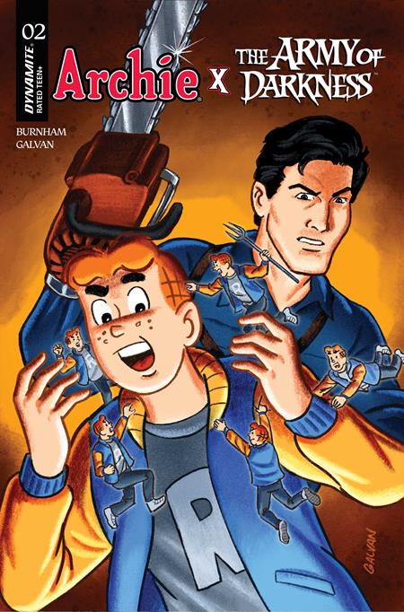 ARCHIE X ARMY OF DARKNESS #2 CVR B BILL GALVAN VAR ISBN: 72513036283402021 - FOC DATE: 2/9/26 - Release Date: 3/11/26