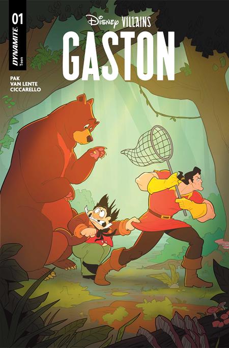 DISNEY VILLAINS GASTON #1 CVR B TED BRANDT AND RO STEIN VAR ISBN: 72513035801101021 - FOC DATE: 2/2/26 - Release Date: 3/4/26
