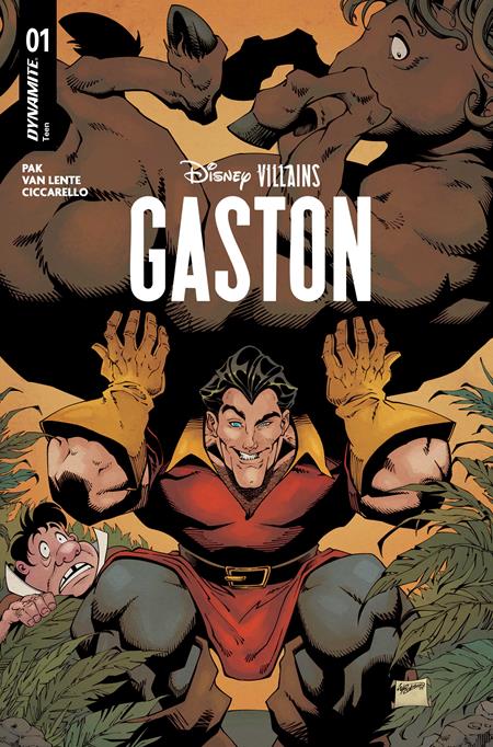 DISNEY VILLAINS GASTON #1 CVR D WILL ROBSON VAR ISBN: 72513035801101041 - FOC DATE: 2/2/26 - Release Date: 3/4/26