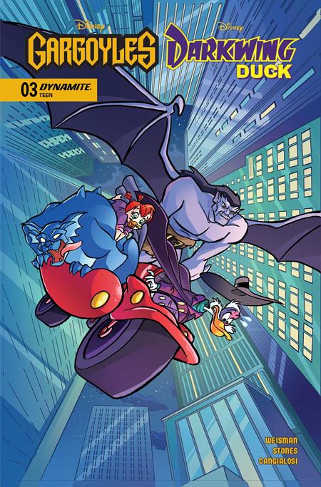 GARGOYLES DARKWING DUCK #3 CVR A TAD STONES ISBN: 72513036250603011 - FOC DATE: 2/2/26 - Release Date: 3/4/26