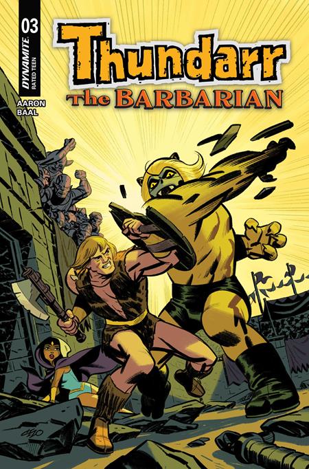 THUNDARR THE BARBARIAN #3 CVR A MICHAEL CHO ISBN: 72513036251303011 - FOC DATE: 2/2/26 - Release Date: 3/4/26