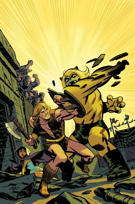 THUNDARR THE BARBARIAN #3 CVR E MICHAEL CHO METAL VIRGIN VAR ISBN: 72513036251303051 - FOC DATE: 2/2/26 - Release Date: 3/18/26