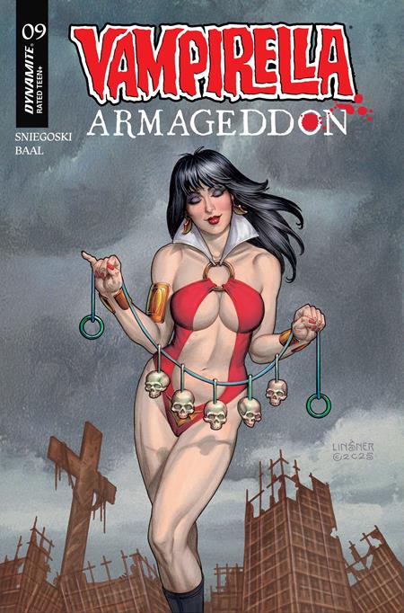 VAMPIRELLA ARMAGEDDON #9 CVR C JOSEPH MICHAEL LINSNER VAR ISBN: 72513035713709031 - FOC DATE: 2/16/26 - Release Date: 3/18/26