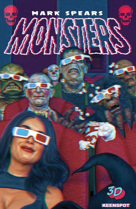 MARK SPEARS MONSTERS #9 CVR D MARK SPEARS MONSTERS MATINEE 3-D VAR ISBN: 0126EX0756 - Release Date: 3/4/26