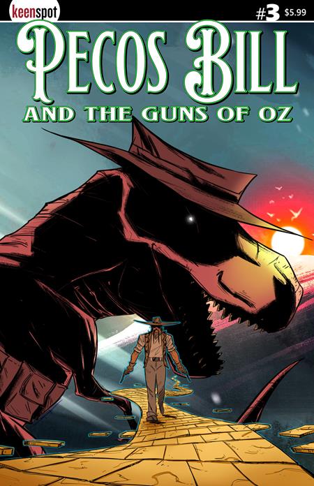 PECOS BILL & THE GUNS OF OZ #3 CVR C BARUSH MERLING VAR (MR) ISBN: 60283502317100331 - FOC DATE: 2/16/26 - Release Date: 3/25/26