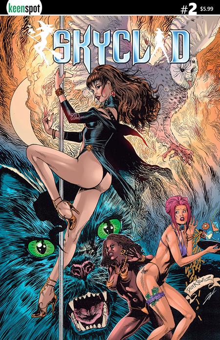 SKYCLAD #2 CVR A MICHAL DUTKIEWICZ FAMILIAR FRENZY (MR) ISBN: 60283502322500211 - FOC DATE: 2/2/26 - Release Date: 3/11/26