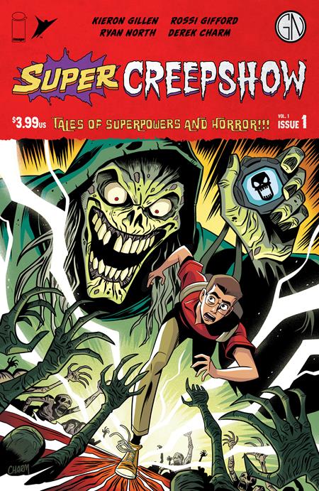 SUPER CREEPSHOW #1 (OF 5) CVR C DEREK CHARM VAR (MR) ISBN: 70985304590800131 - FOC DATE: 2/16/26 - Release Date: 3/18/26
