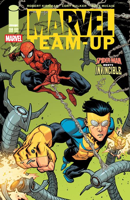 MARVEL TEAMUP #14 FACSIMILE EDITION CVR B RYAN OTTLEY & DAVE MCCAIG VAR ISBN: 70985304588500121 - FOC DATE: 2/9/26 - Release Date: 3/4/26