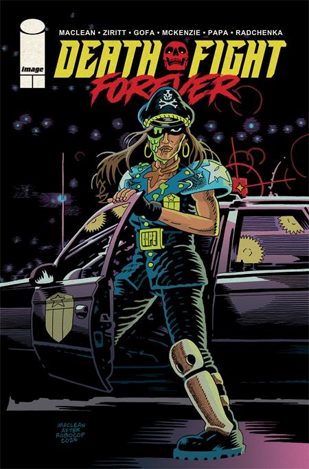 DEATH FIGHT FOREVER #2 (OF 5) CVR A ANDREW MACLEAN (MR) ISBN: 70985304570000211 - FOC DATE: 3/2/26 - Release Date: 3/25/26