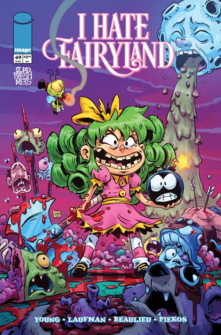 I HATE FAIRYLAND #49 CVR A DEREK LAUFMAN (MR) ISBN: 70985301979404911 - FOC DATE: 3/2/26 - Release Date: 3/25/26
