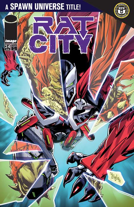 SPAWN RAT CITY #24 CVR A ZE CARLOS ISBN: 70985303966202411 - FOC DATE: 3/23/26 - Release Date: 4/15/26
