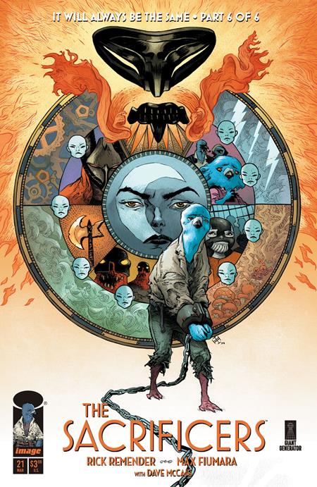 SACRIFICERS #21 CVR A MAXFIUMARA ISBN: 70985303807802111 - FOC DATE: 4/6/26 - Release Date: 4/29/26