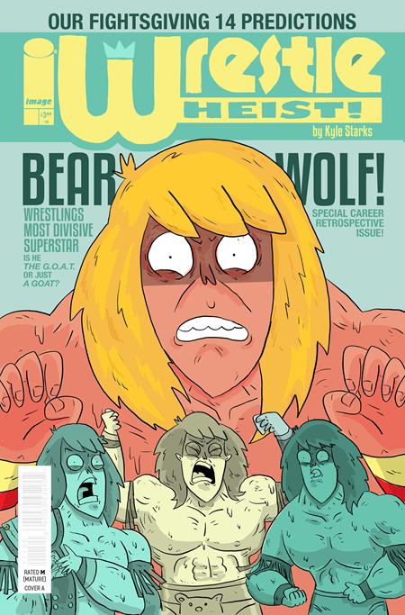 WRESTLE HEIST #4 (OF 5) CVR A KYLE STARKS (MR) ISBN: 70985304495600411 - FOC DATE: 2/23/26 - Release Date: 3/18/26