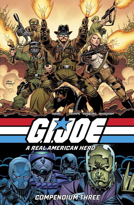 GI JOE A REAL AMERICAN HERO COMPENDIUM TP BOOK 03 ANDY KUBERT & LAURA MARTIN CVR ISBN: 9781534334076 - FOC DATE: 3/9/26 - Release Date: 4/15/26
