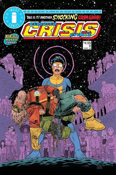 ASSORTED CRISIS EVENTS #9 CVR C ZAWADZKI INVINCIBLE TEAM UP VAR (MR) ISBN: 70985304268600931 - FOC DATE: 2/16/26 - Release Date: 3/11/26