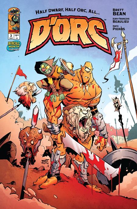 DORC #2 CVR C BRETT BEAN INVINCIBLE TEAM UP VAR ISBN: 70985304572400231 - FOC DATE: 2/16/26 - Release Date: 3/11/26