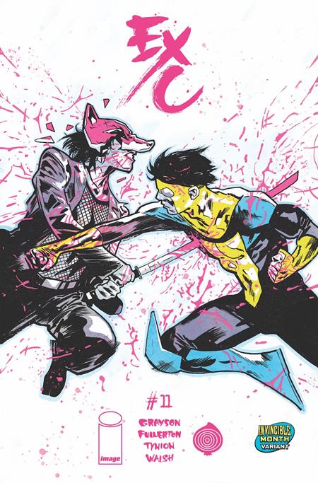 EXQUISITE CORPSES #11 CVR H MICHAEL WALSH INVINCIBLE TEAM UP VAR (MR) ISBN: 70985304313301171 - FOC DATE: 2/23/26 - Release Date: 3/18/26