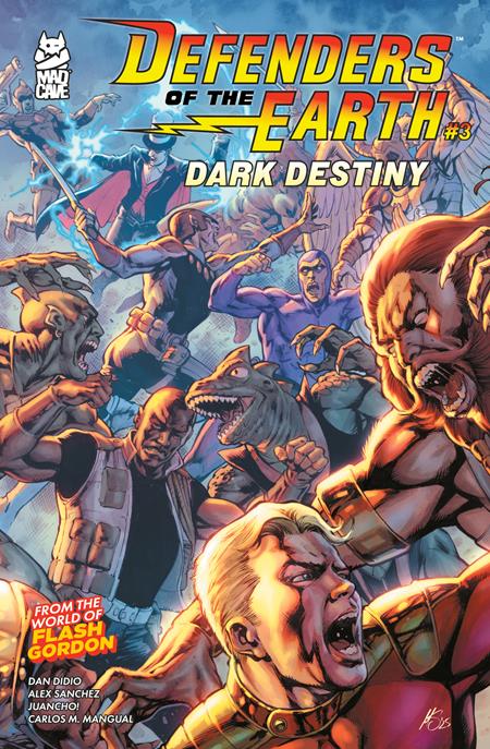 DEFENDERS OF THE EARTH DARK DESTINY #3 (OF 4) ISBN: 60196140513403011 - FOC DATE: 2/9/26 - Release Date: 3/4/26