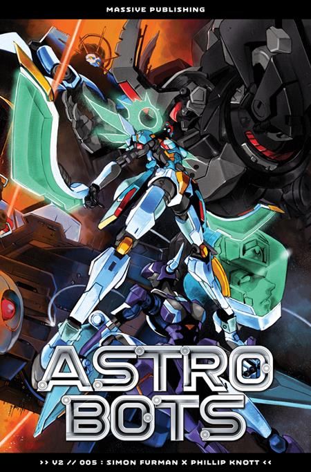 ASTROBOTS #5 (OF 5) CVR A PHILLIP KNOTT CONNECTING COVER ISBN: 72355236094000511 - FOC DATE: 2/23/26 - Release Date: 3/25/26