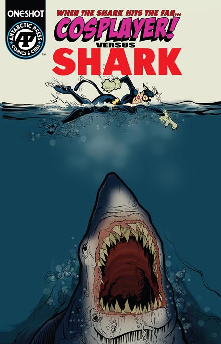 COSPLAYER VERSUS SHARK #1 (ONE SHOT) ISBN: 61072103032500111 - FOC DATE: 2/16/26 - Release Date: 3/25/26