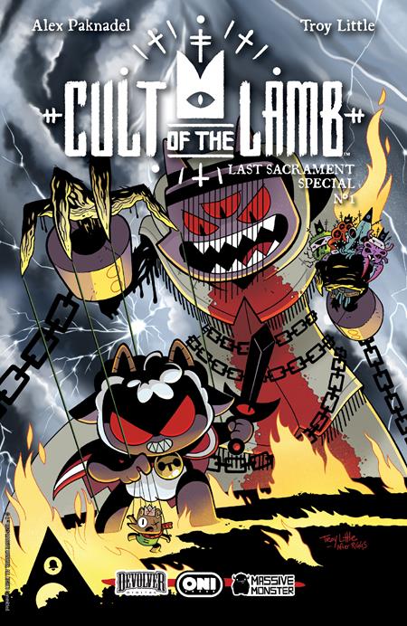 CULT OF THE LAMB LAST SACRAMENT SPECIAL #1 (ONE-SHOT) CVR A TROY LITTLE ISBN: 64985600930200111 - FOC DATE: 2/9/26 - Release Date: 3/4/26