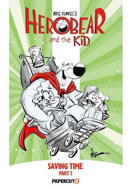 HEROBEAR AND THE KID HC VOL 02 SAVING TIME ISBN: 9781545823460 - FOC DATE: 2/16/26 - Release Date: 3/11/26
