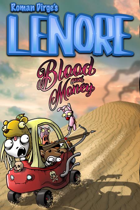 LENORE BLOOD AND MONEY #1 (ONE SHOT) CVR C ROMAN DIRGE VAR ISBN: 65946001198100131 - FOC DATE: 2/23/26 - Release Date: 3/18/26