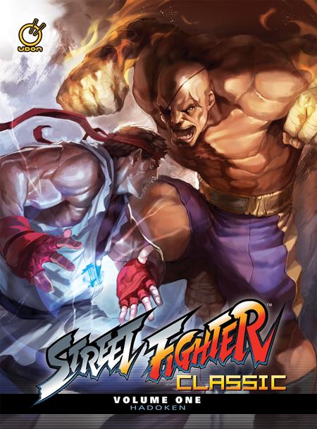 STREET FIGHTER CLASSIC HC VOL 01 HADOKEN Previously Offered Thru Other Distributors ISBN: 9781926778754 - FOC DATE: 2/9/26 - Release Date: 3/11/26