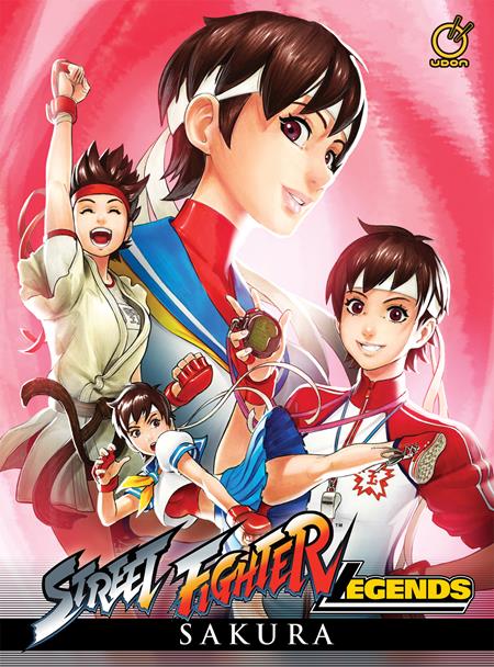 STREET FIGHTER LEGENDS HC SAKURA Previously Offered Thru Other Distributors ISBN: 9781927925737 - FOC DATE: 2/9/26 - Release Date: 3/11/26