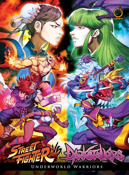 STREET FIGHTER VS DARKSTALKERS HC VOL 01 UNDERWORLD WARRIORS Previously Offered Thru Other Distributors ISBN: 9781772941159 - FOC DATE: 2/9/26 - Release Date: 3/11/26