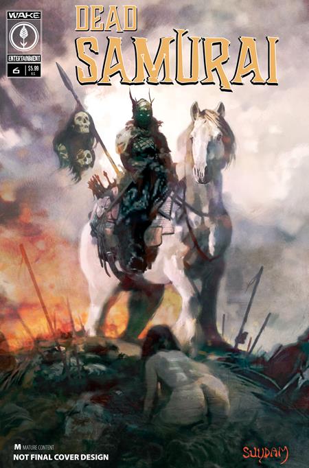 DEAD SAMURAI #6 CVR B ARTHUR SUYDAM (MR) ISBN: 61352720967400621 - FOC DATE: 2/9/26 - Release Date: 3/11/26