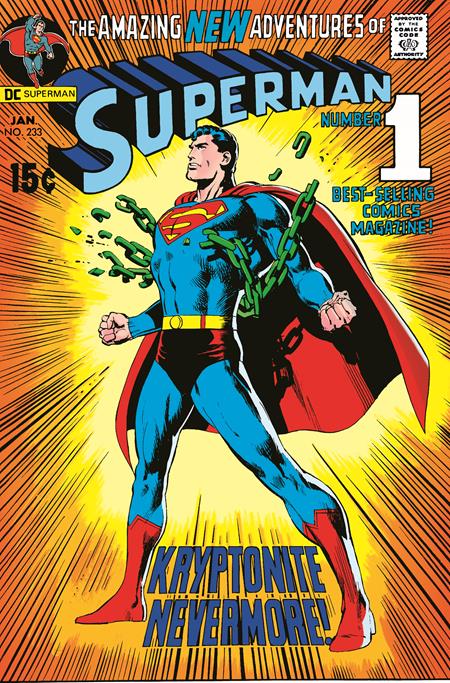 SUPERMAN #233 FACSIMILE EDITION CVR A NEAL ADAMS - Release Date: 4/9/25